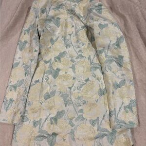 NWT! Yllw the label floral jacquard mini dress!